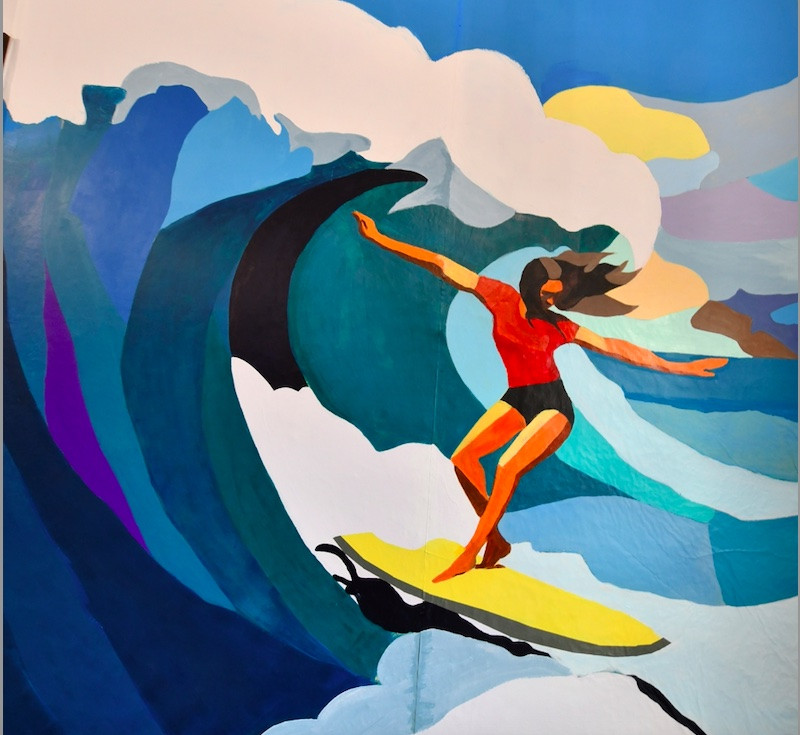 Surfeuse par Aurélie Dekeyser - Image principale