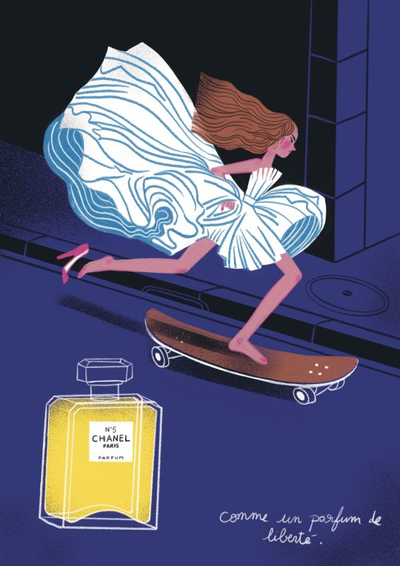 Comme un parfum de liberté. - agnes yvan - illustrateurs-jeunesse