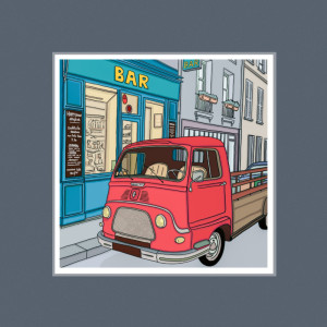 Camion rouge - antoine meurant - Produit créatif