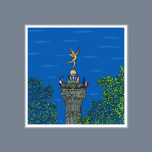 Le Génie de la bastille - antoine meurant - Produit créatif