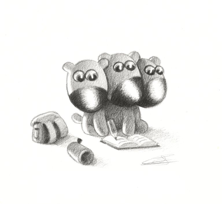 Lucius le Cerbère - arthur congnard - illustrateur-jeunesse