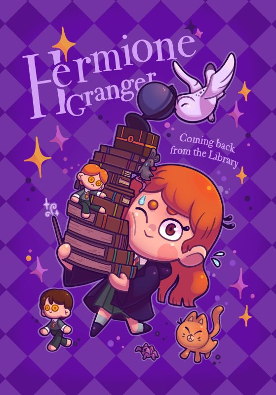 Hermione - arthur congnard - illustrateur-jeunesse