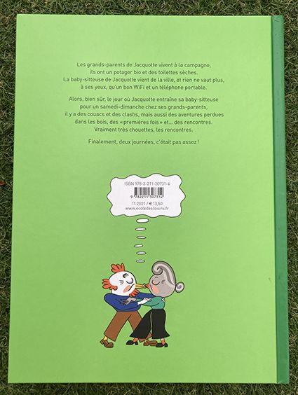 UN WEEK END AVEC MA BABYSITTEUSE-ECOLE DES LOISIRS 2021 - alice bunel - illustrateurs-jeunesse