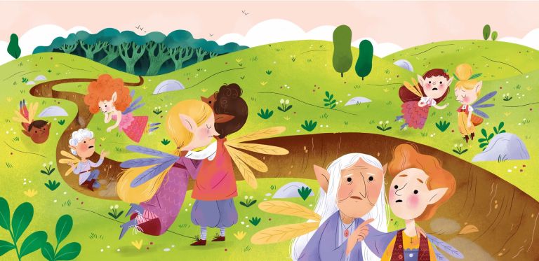 Milan - Les Fées et la sécheresse - joséphine vanderdoodt - illustrateurs-jeunesse