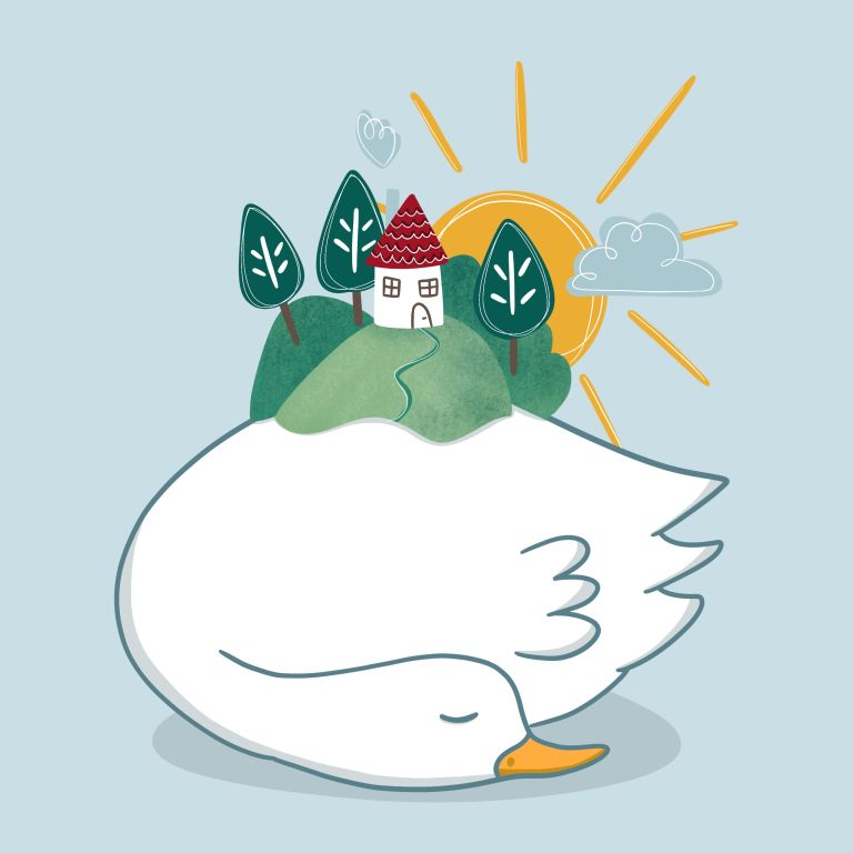 Oie nature - Julie Verdier - illustrateur-jeunesse