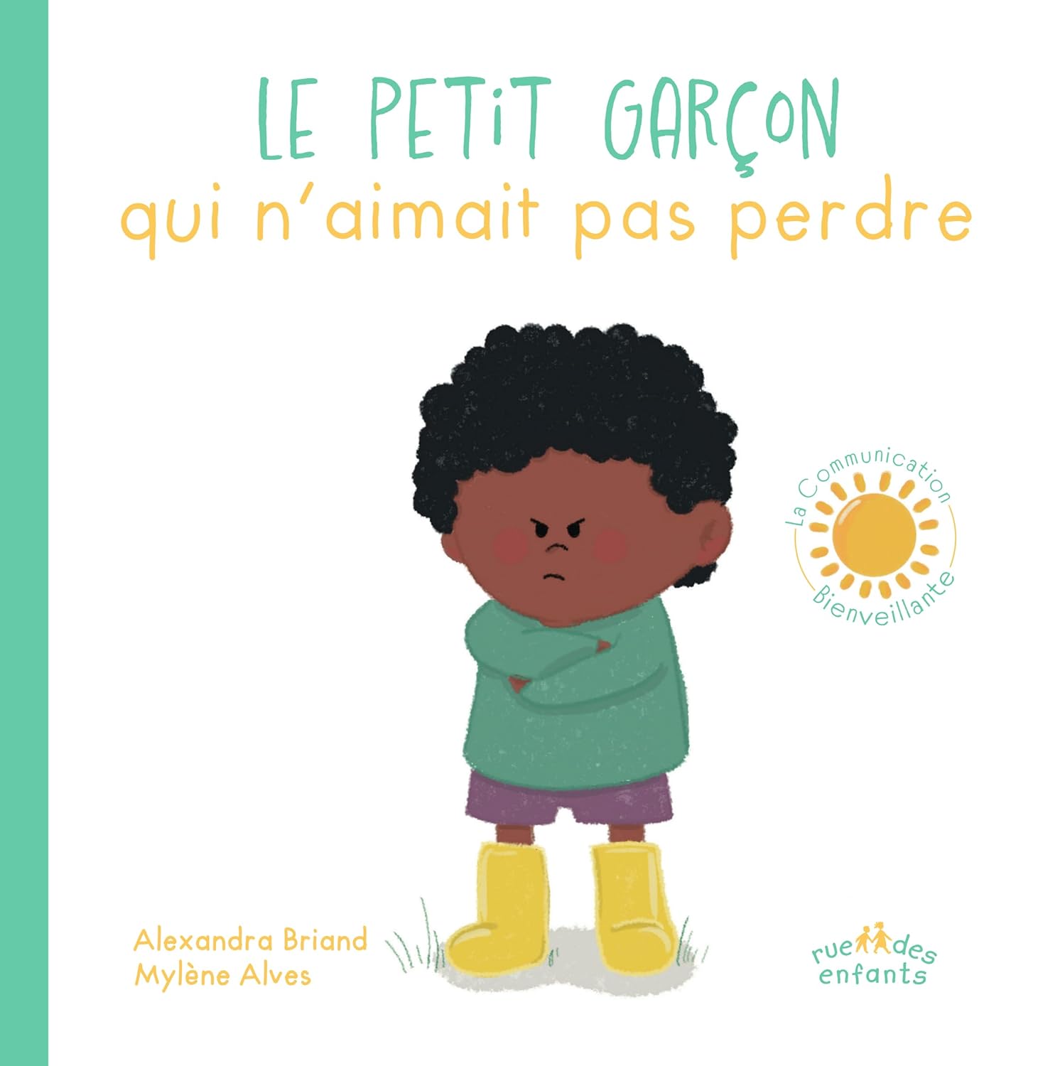 Le petit garçon qui n'aimait pas perdre - Editions rue des Enfants - 2023 - Alves-Priou Mylène - illustrateur-jeunesse