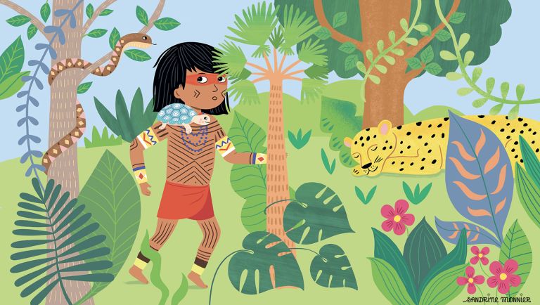 illustration07_Ecoute_Foret.jpg - sandrine monnier - illustrateurs-jeunesse