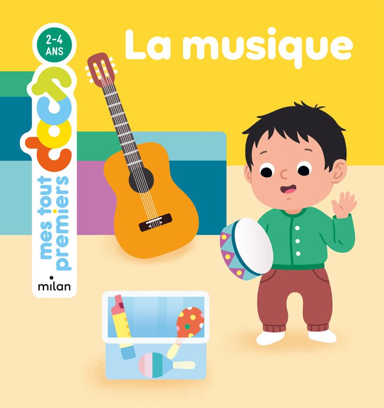 La musique - Ed. MILAN - 2024 - vanessa robidou - illustrateur-jeunesse