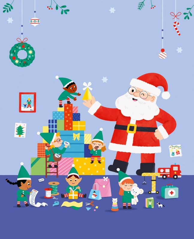 Les merveilleuses histoires de Noël - FLEURUS - vanessa robidou - illustrateur-jeunesse